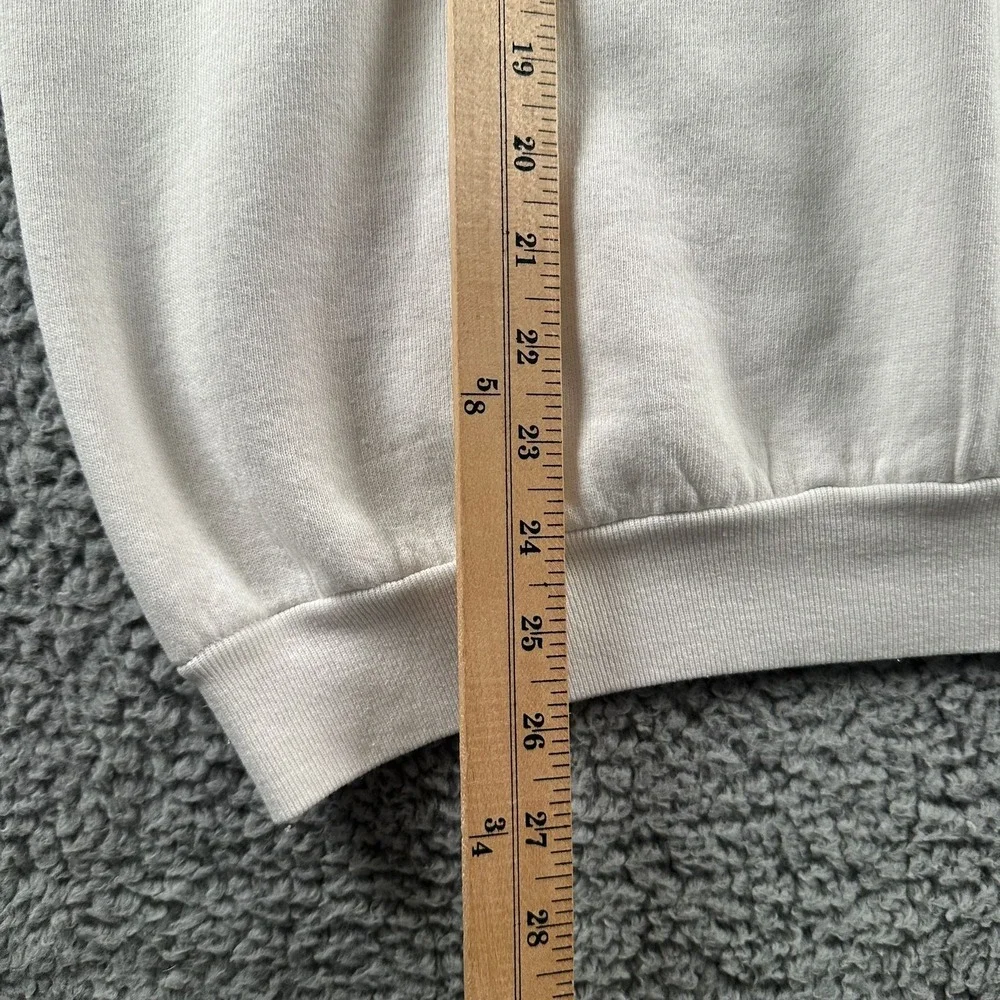 Vtg 90's Navy Naval Academy‎ Sweatshirt Size XL White Annapolis Crew Made In USA